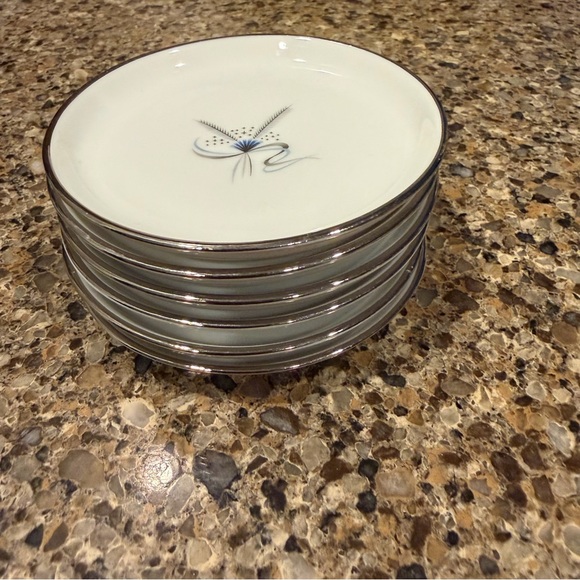 VINTAGE MCM STONEGATE "HARVEST STARS" BUTTER PATS SET OF 6
DISCONTINUED PATTERN - Picture 9 of 11